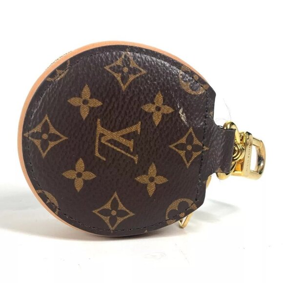 LOUIS VUITTON GI0495 Monogram Etui-Earphone Airpods Bag Charm case - Picture 3 of 13